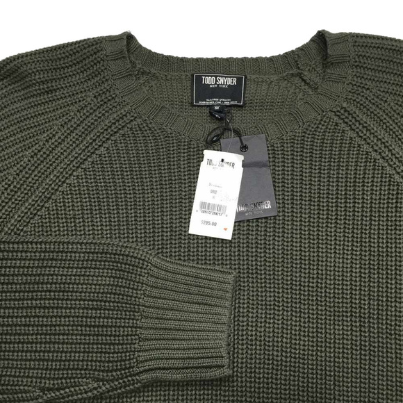 Todd Snyder NY Thick Knit Crew Neck Sweater - Picture 2 of 5